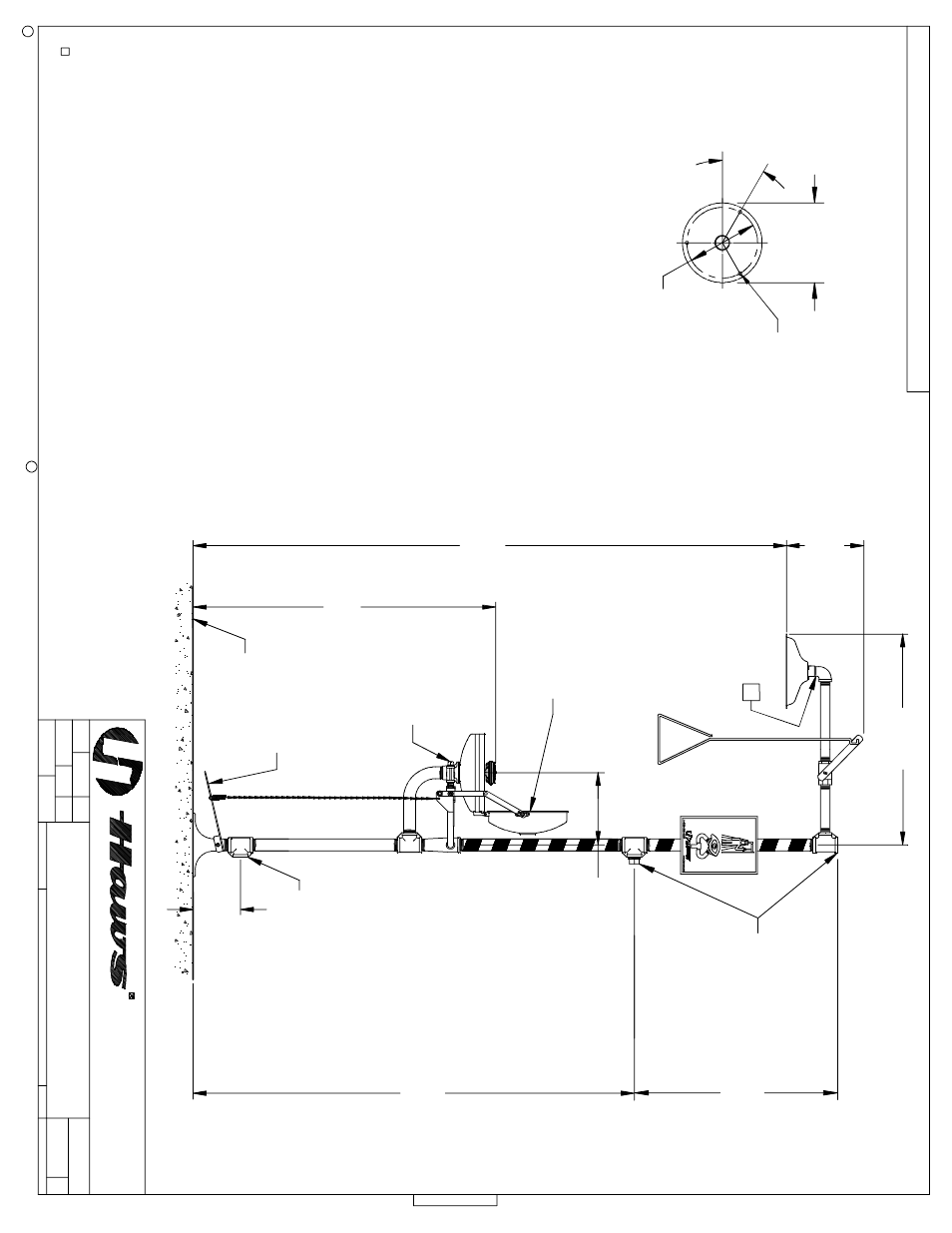Mo un ti ng de ta il, Page, 5 of 5 | Haws 8330 User Manual | Page 5 / 5