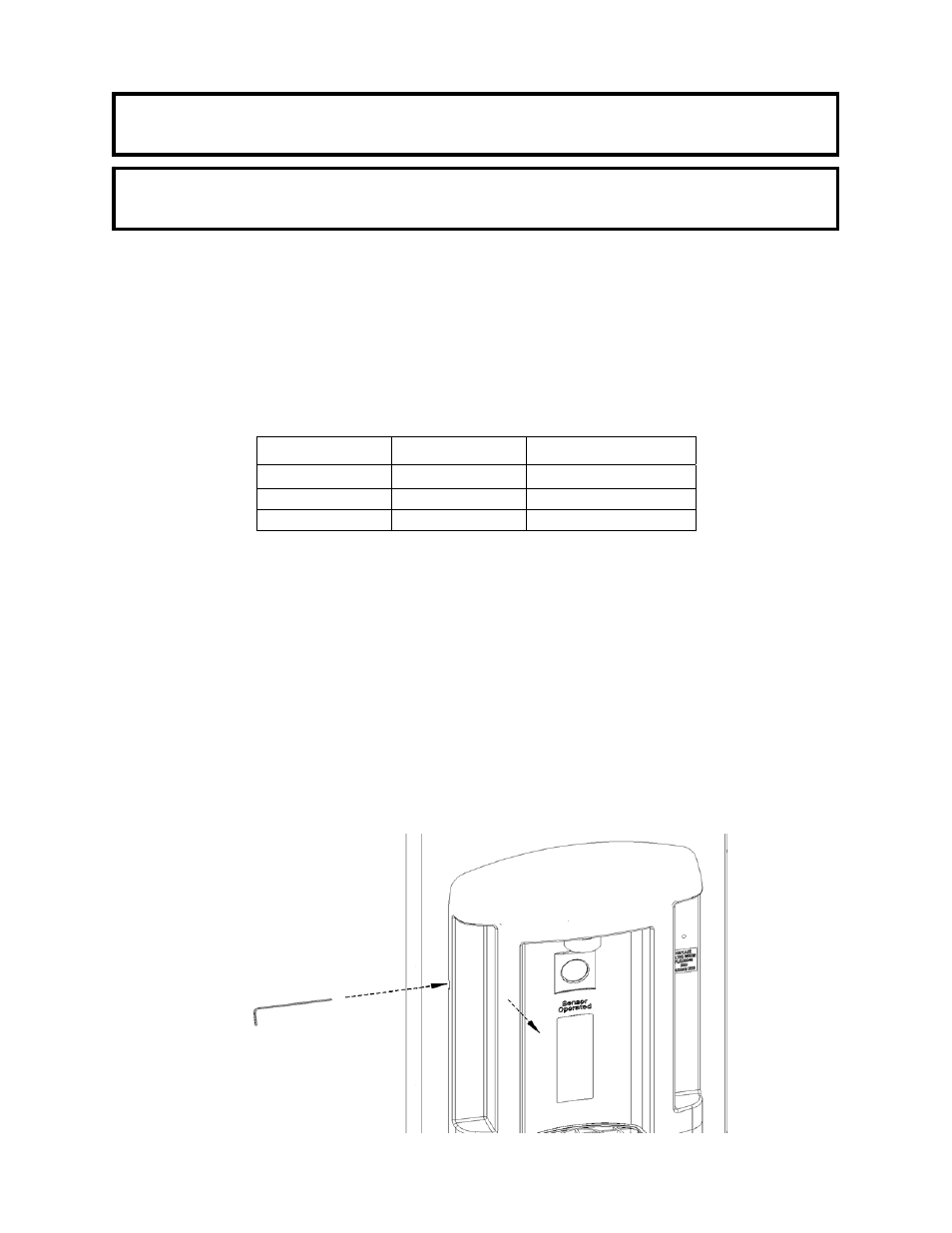 Installation procedure | Haws 2000SMS User Manual | Page 2 / 5