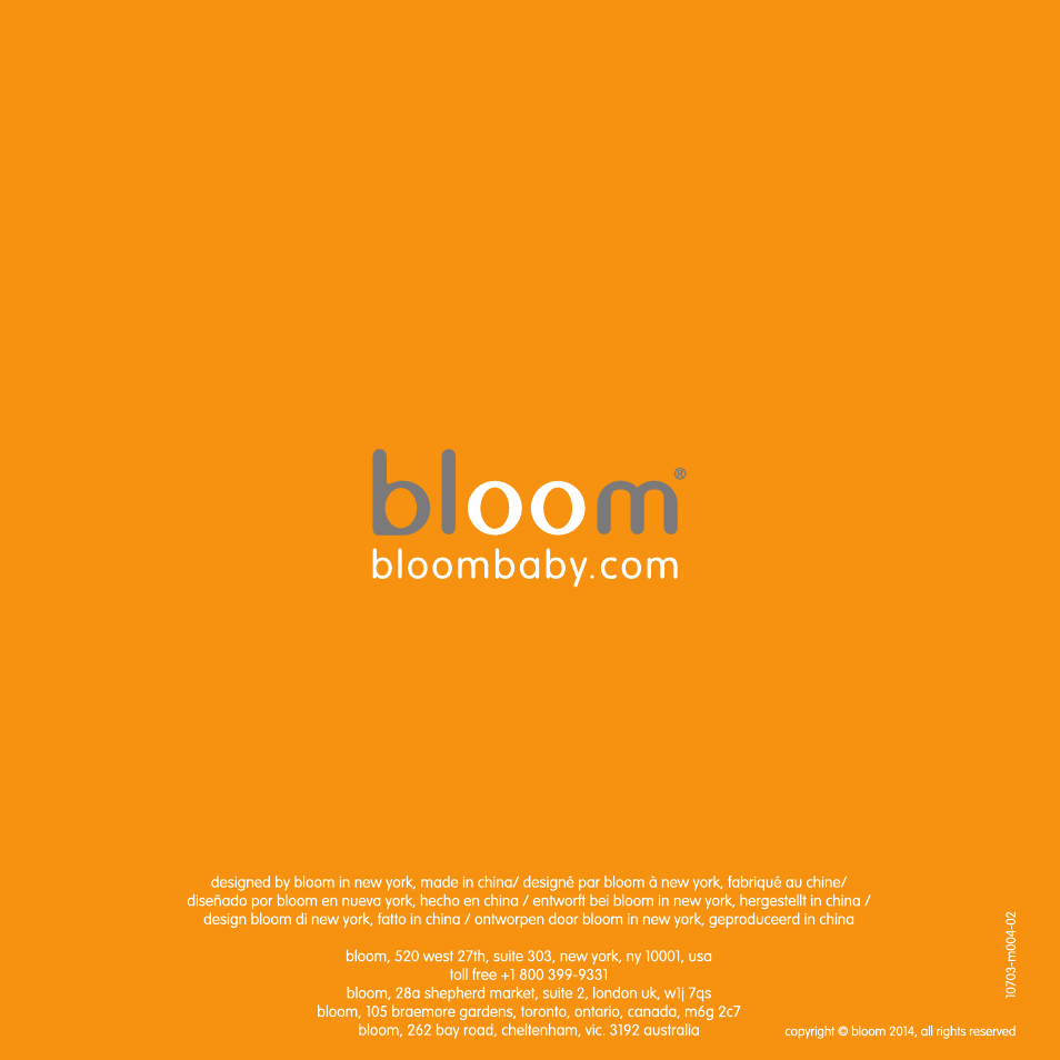 bloom luxo dresser User Manual | 28 pages