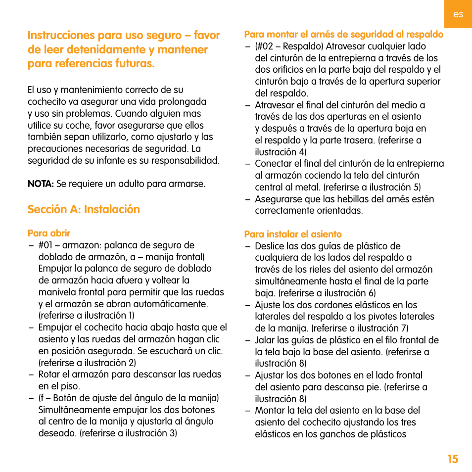 Sección a: instalación | bloom zen User Manual | Page 27 / 33