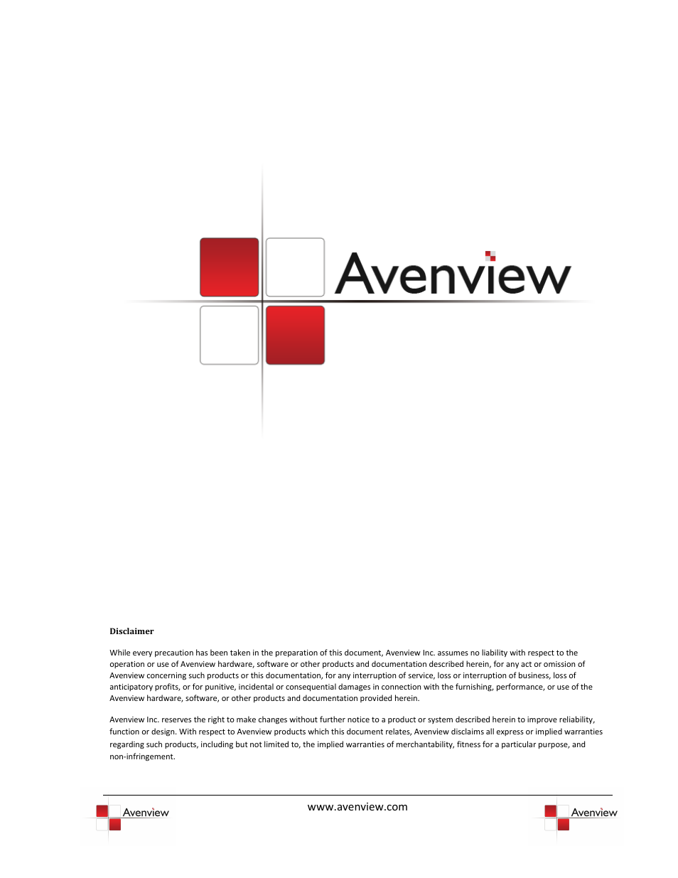 Avenview SW-HDM3D-C5-4X4 User Manual | Page 19 / 19