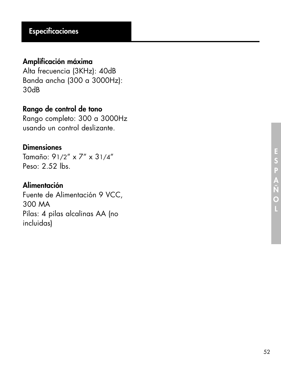 Ameriphone XL-40 User Manual | Page 58 / 88