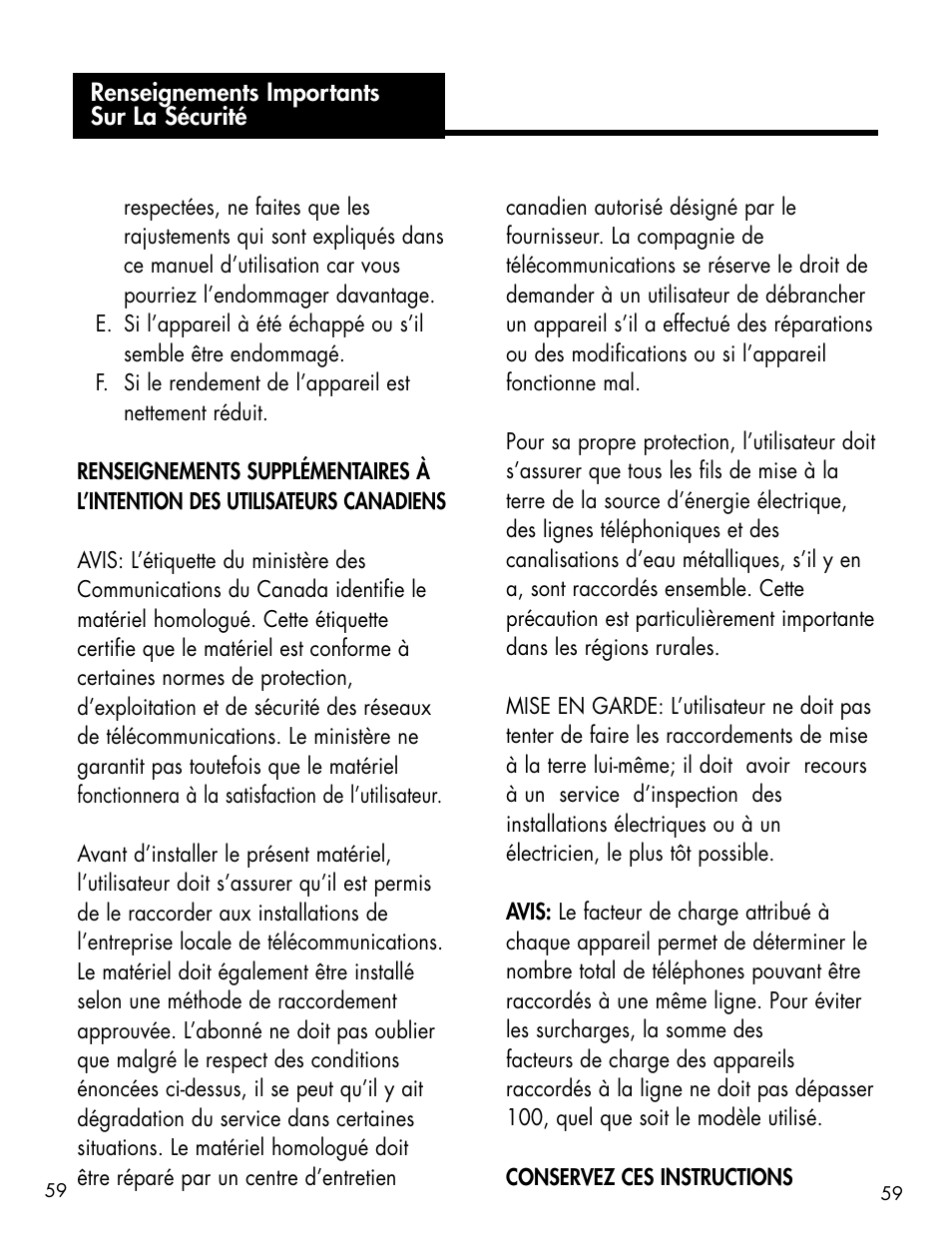 Ameriphone XL-40 User Manual | Page 65 / 88