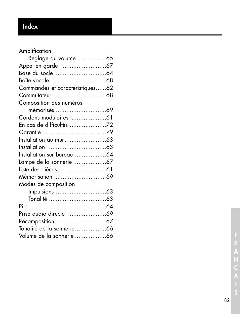 Ameriphone XL-40 User Manual | Page 88 / 88