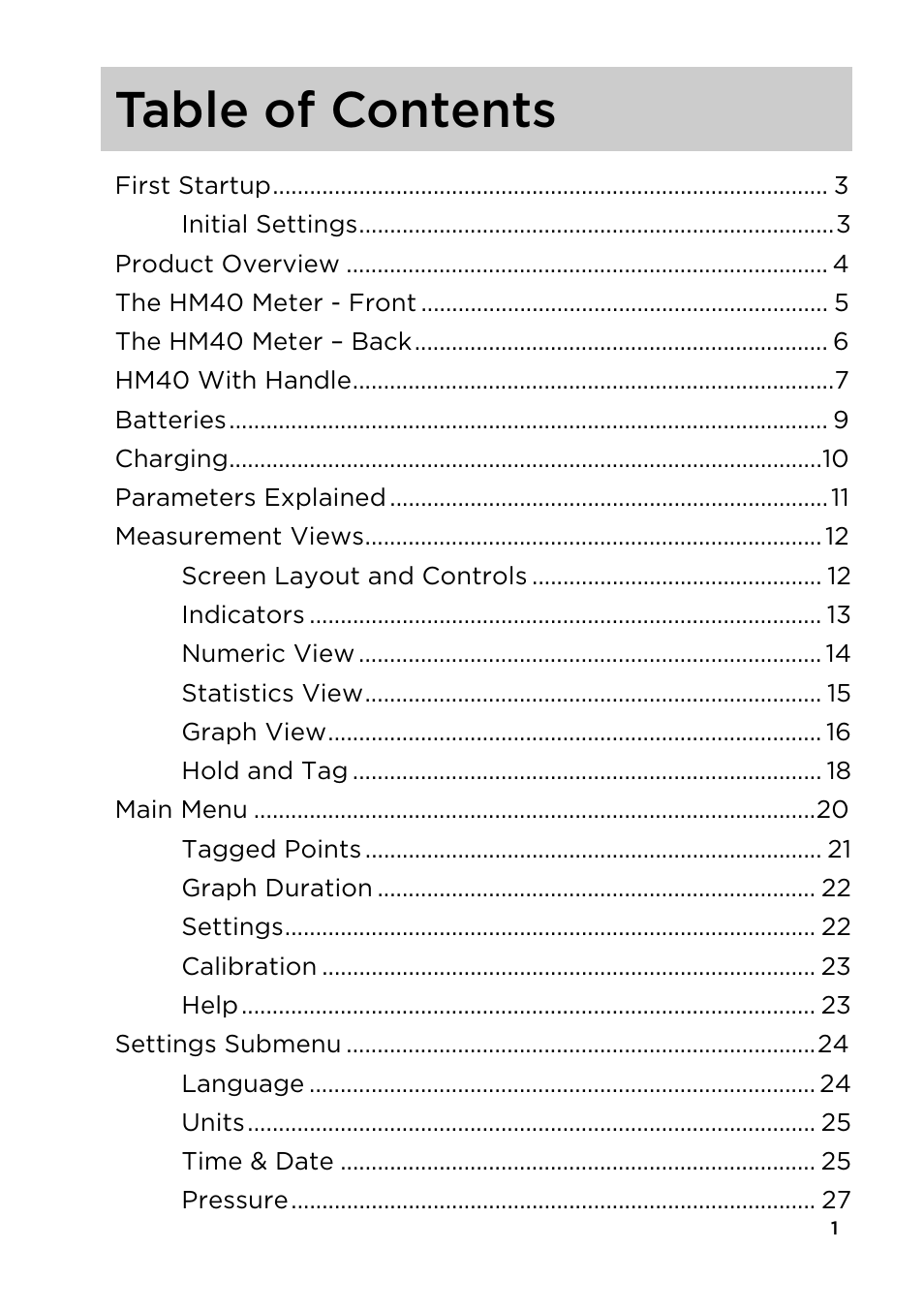 Vaisala HM40 User Manual | Page 2 / 47