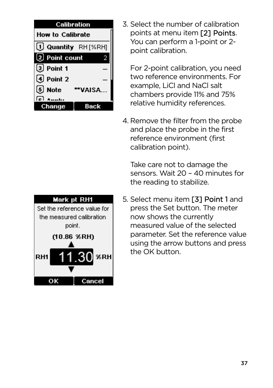 Vaisala HM40 User Manual | Page 38 / 47