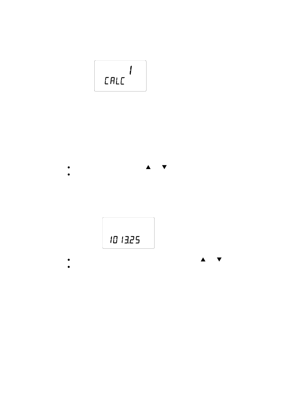 Selecting the display quantities, Temperature calculations | Vaisala HM44 User Manual | Page 13 / 52