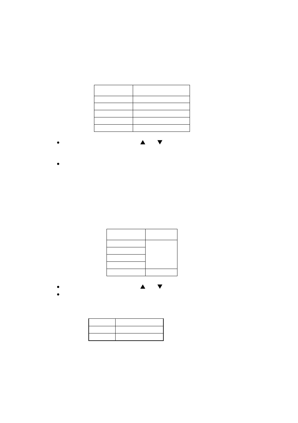 Setting the probe type, Select the function, Setting the probe type select the function | Vaisala HM44 User Manual | Page 14 / 52