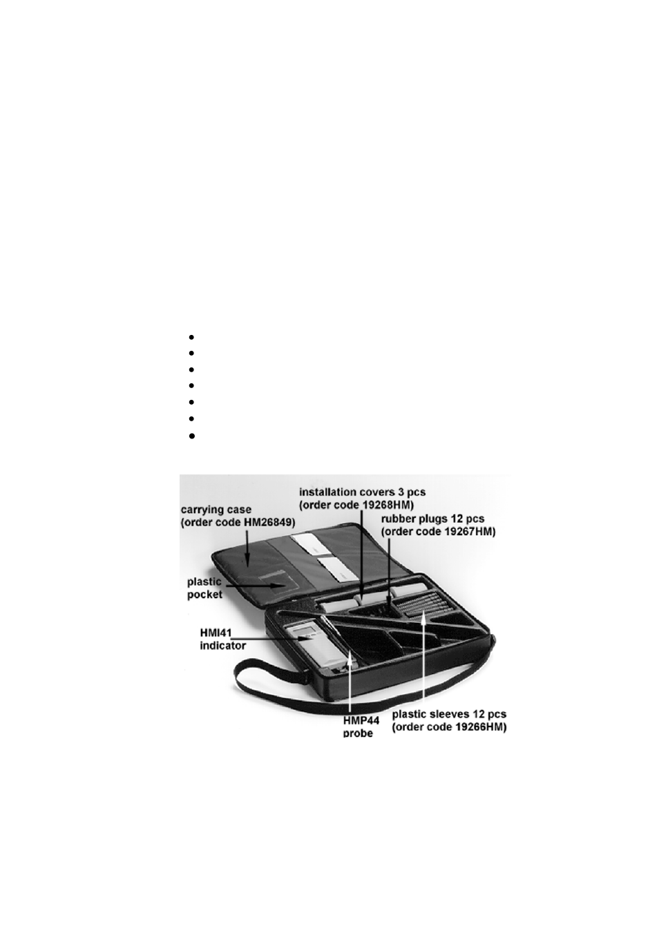 Chapter 2, Product description | Vaisala HM44 User Manual | Page 7 / 52
