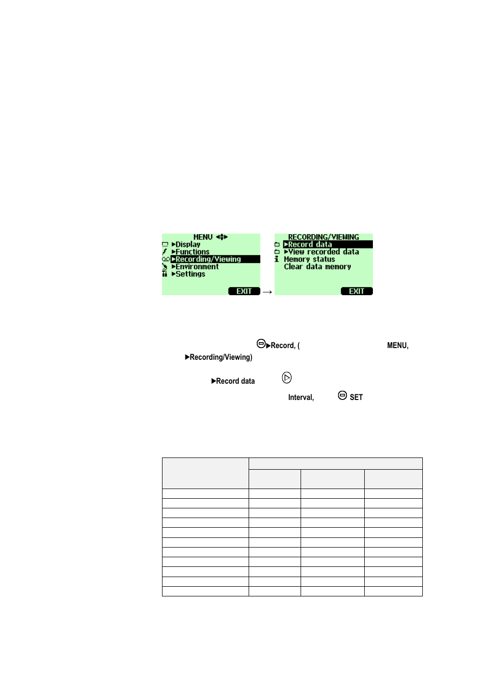 Recording data, Recording, Chapter 7 | Vaisala HM70 User Manual | Page 31 / 83