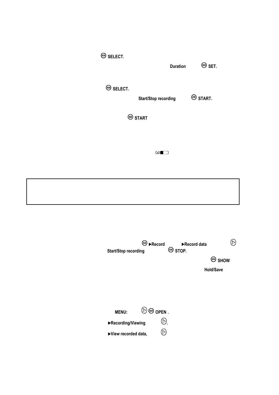 Stopping recording, Viewing recorded data, Caution | Vaisala HM70 User Manual | Page 32 / 83