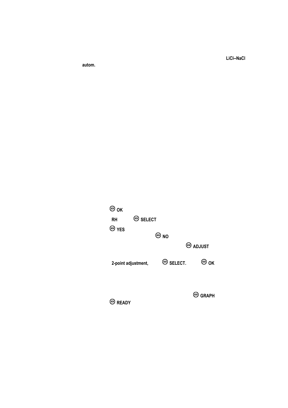Point adjustment | Vaisala HM70 User Manual | Page 64 / 83
