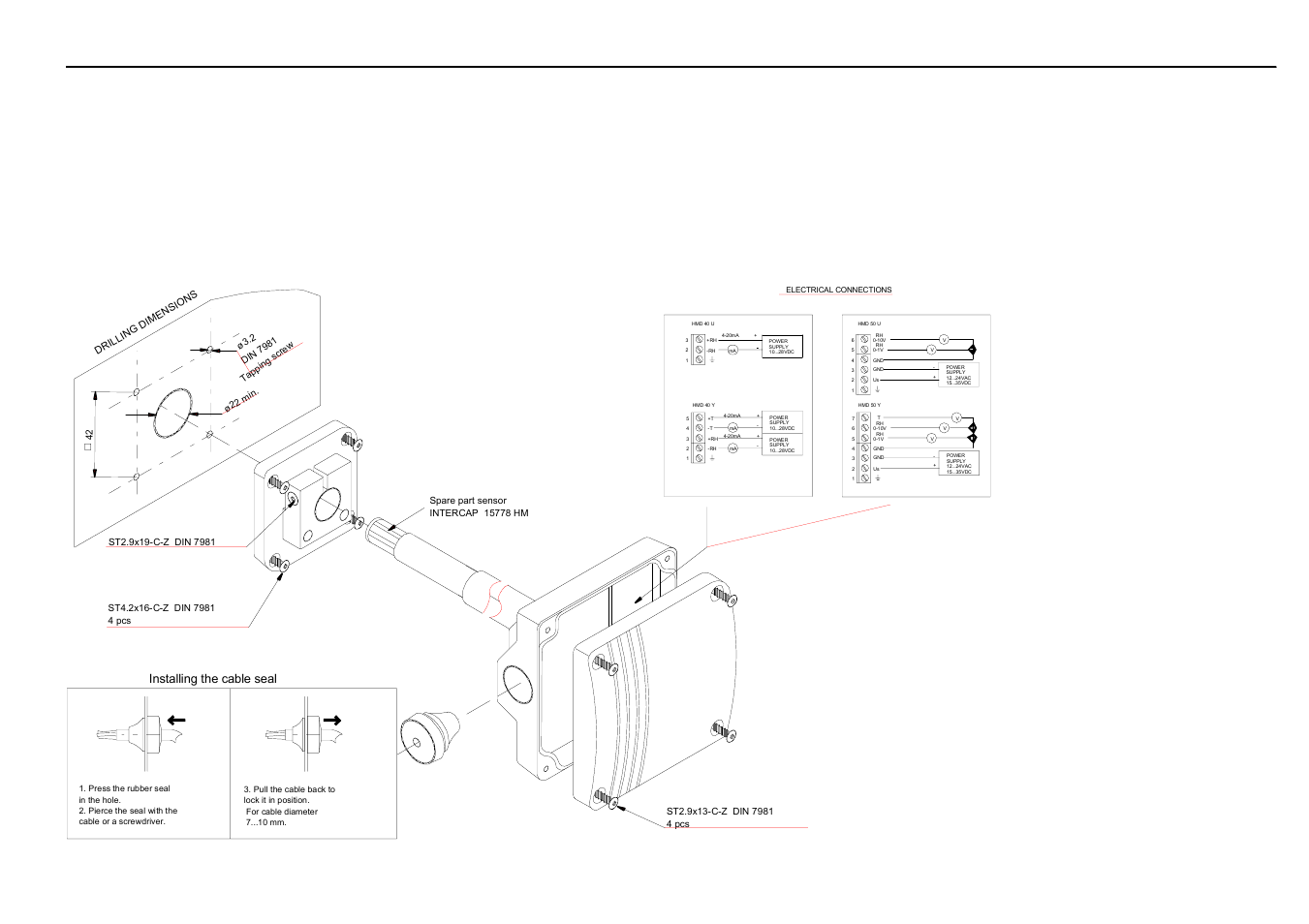 Vaisala HMD50 User Manual | 1 page