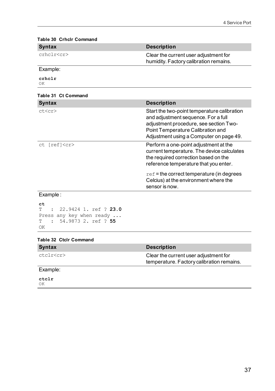 Vaisala HMDW110 User Manual | Page 39 / 62