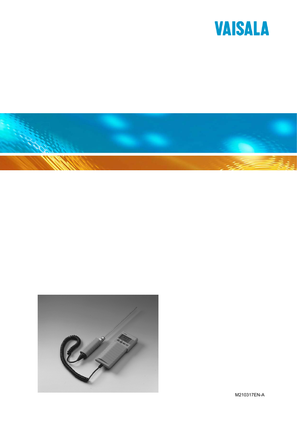 Vaisala HMP42 User Manual | 74 pages