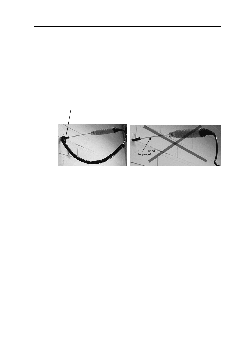 3 erroneous installations, Erroneous installations | Vaisala HMP42 User Manual | Page 11 / 74