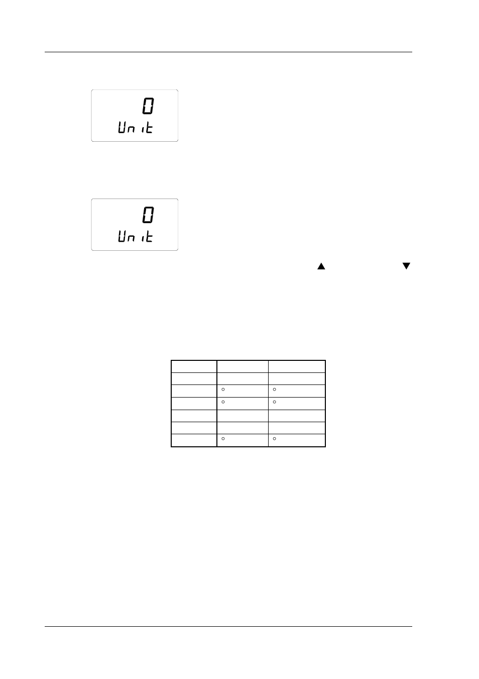 2 selecting the display units, Selecting the display units | Vaisala HMP42 User Manual | Page 42 / 74