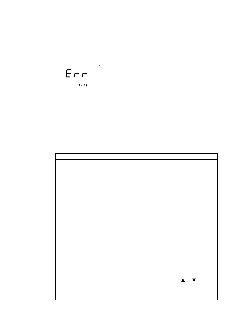 In case of error, 1 trouble shooting, Trouble shooting | Vaisala HMP42 User Manual | Page 47 / 74