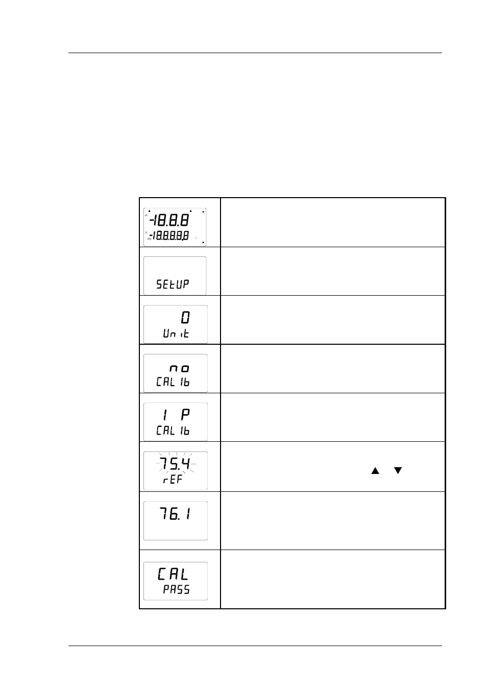 Calibration with the hmi41 software, 1 one-point humidity calibration, Press enter eight times | Press mode twice | Vaisala HMP42 User Manual | Page 59 / 74