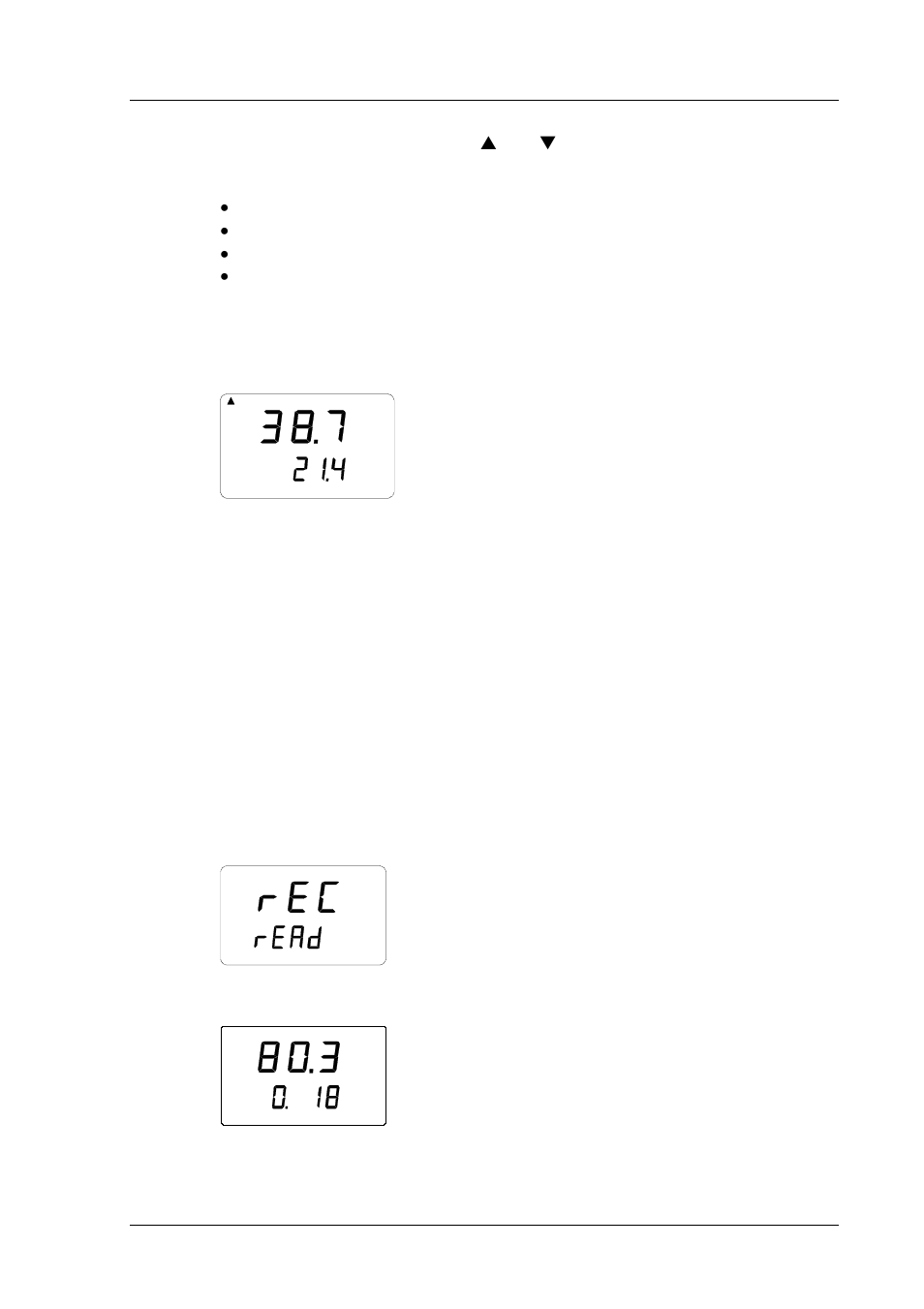 5 reading the measurement results, Reading the measurement results | Vaisala HMP46 User Manual | Page 27 / 72