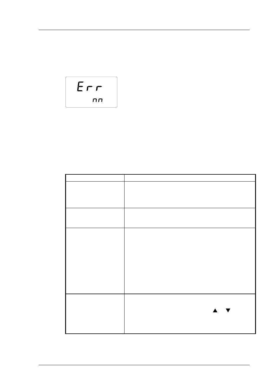 In case of error, Trouble shooting | Vaisala HMP46 User Manual | Page 43 / 72