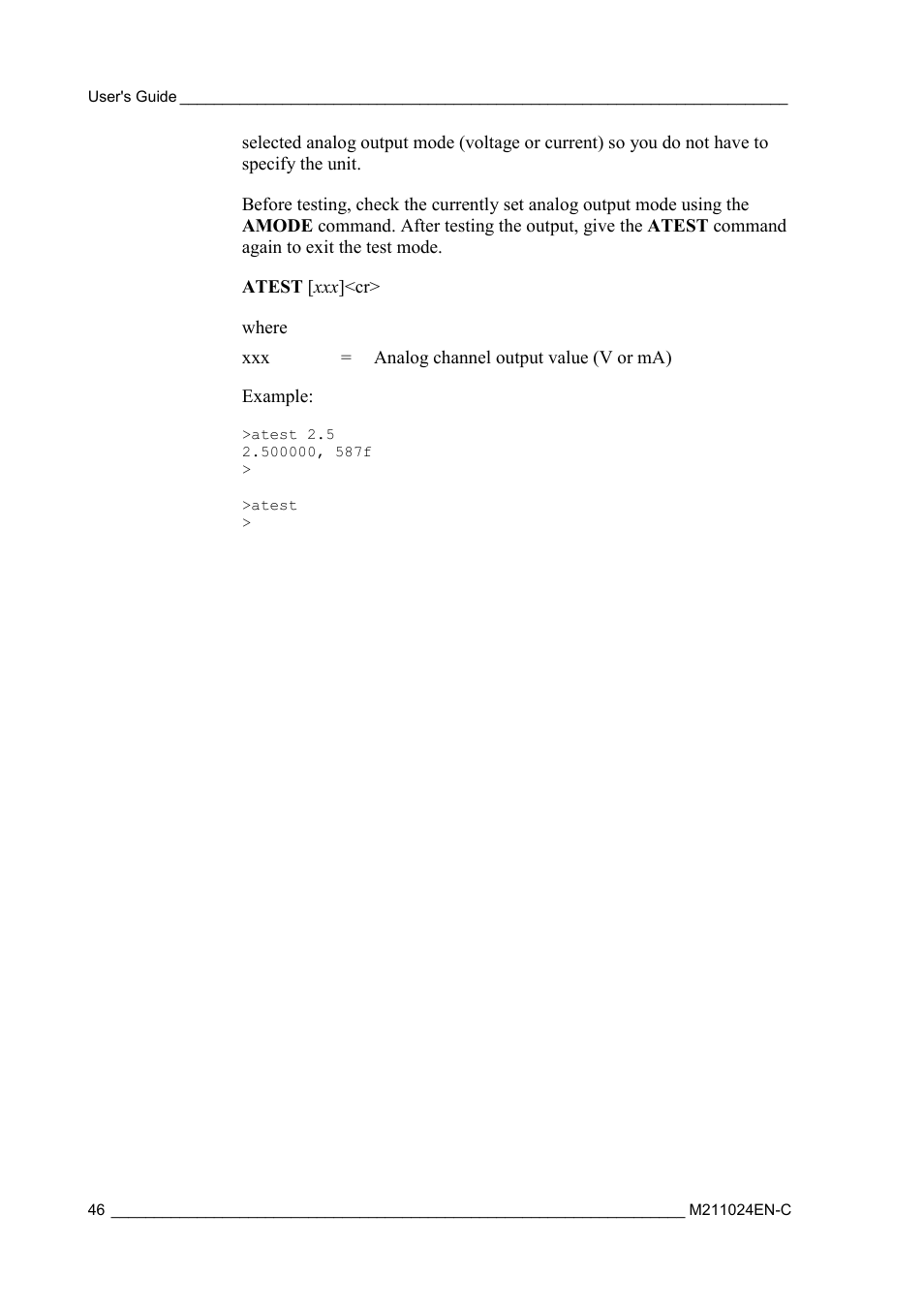 Vaisala HMM100 User Manual | Page 48 / 71
