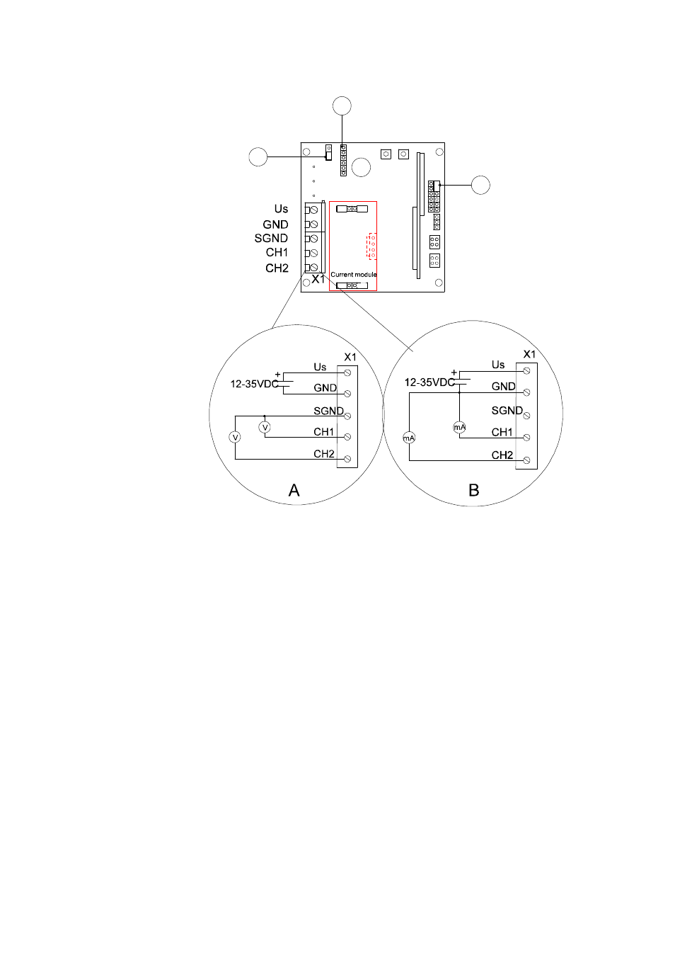 Figure 3, Electrical connections | Vaisala HMM211 User Manual | Page 19 / 42