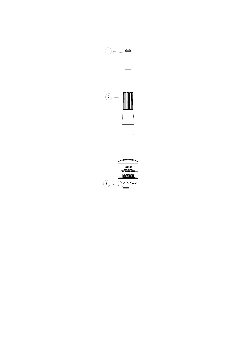 Structure of the hmp155 | Vaisala HMP155 User Manual | Page 15 / 84