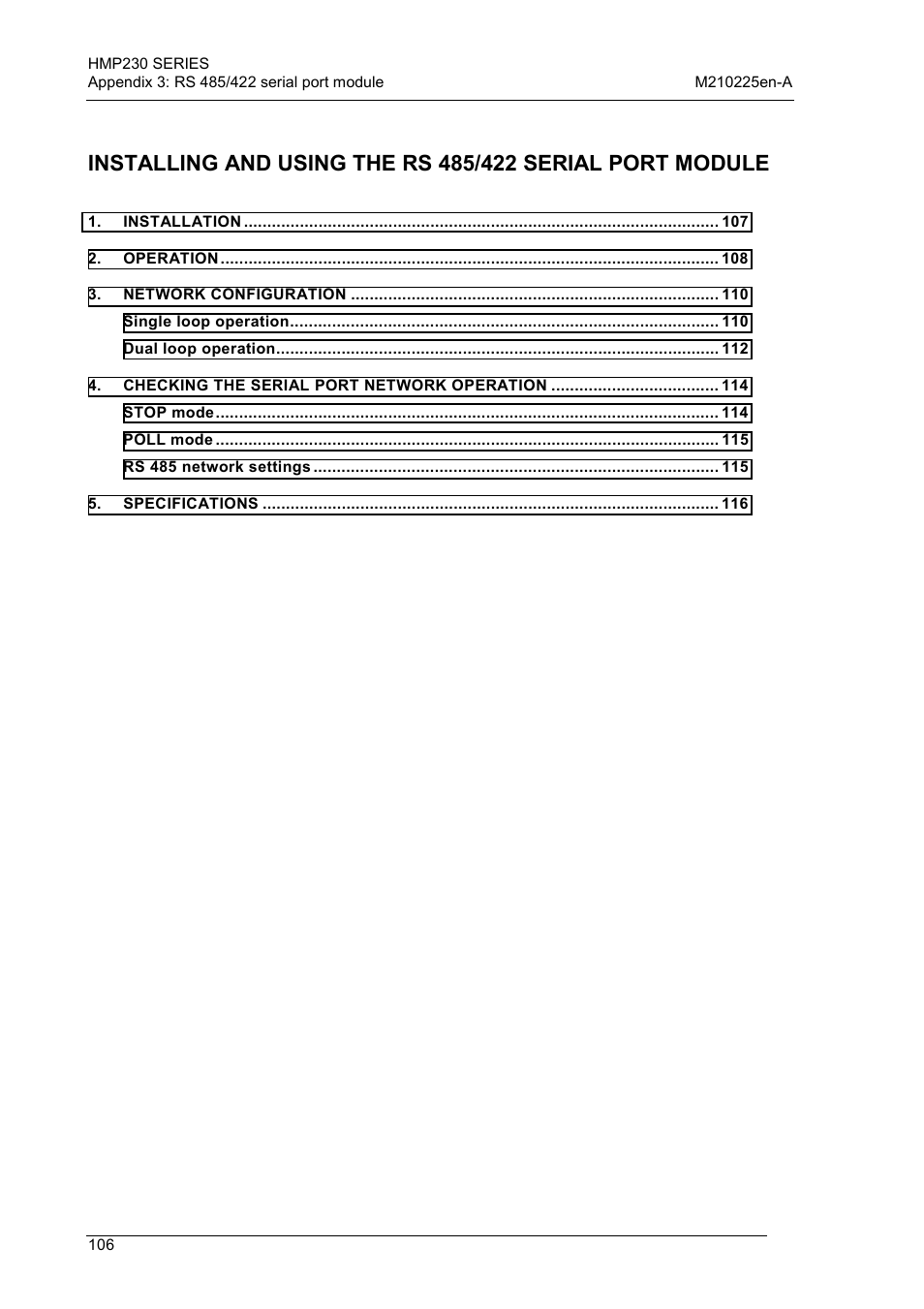 Vaisala HMP230 User Manual | Page 112 / 163