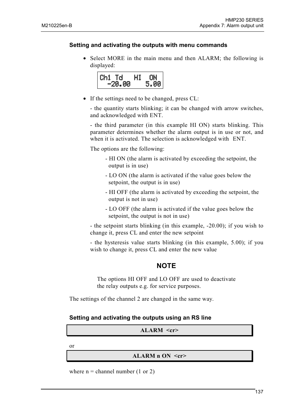 Vaisala HMP230 User Manual | Page 143 / 163