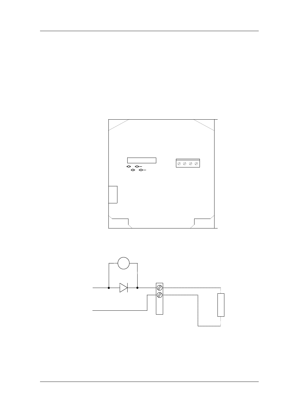 Figure 32 location of the ch1 and ch2 test points | Vaisala HMP230 User Manual | Page 75 / 163