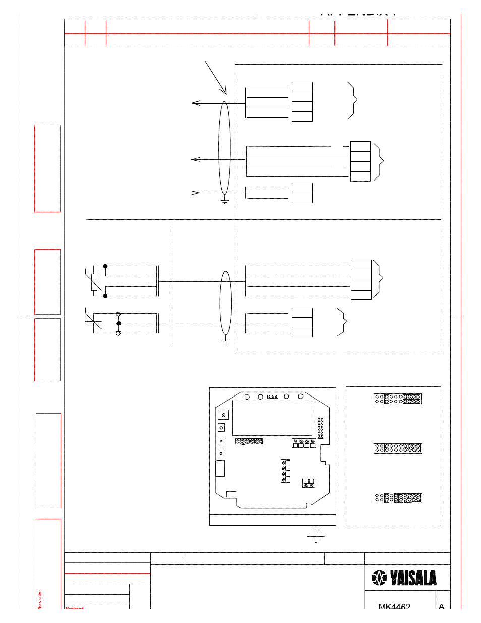 Main board hmp230 | Vaisala HMP260 User Manual | Page 116 / 118