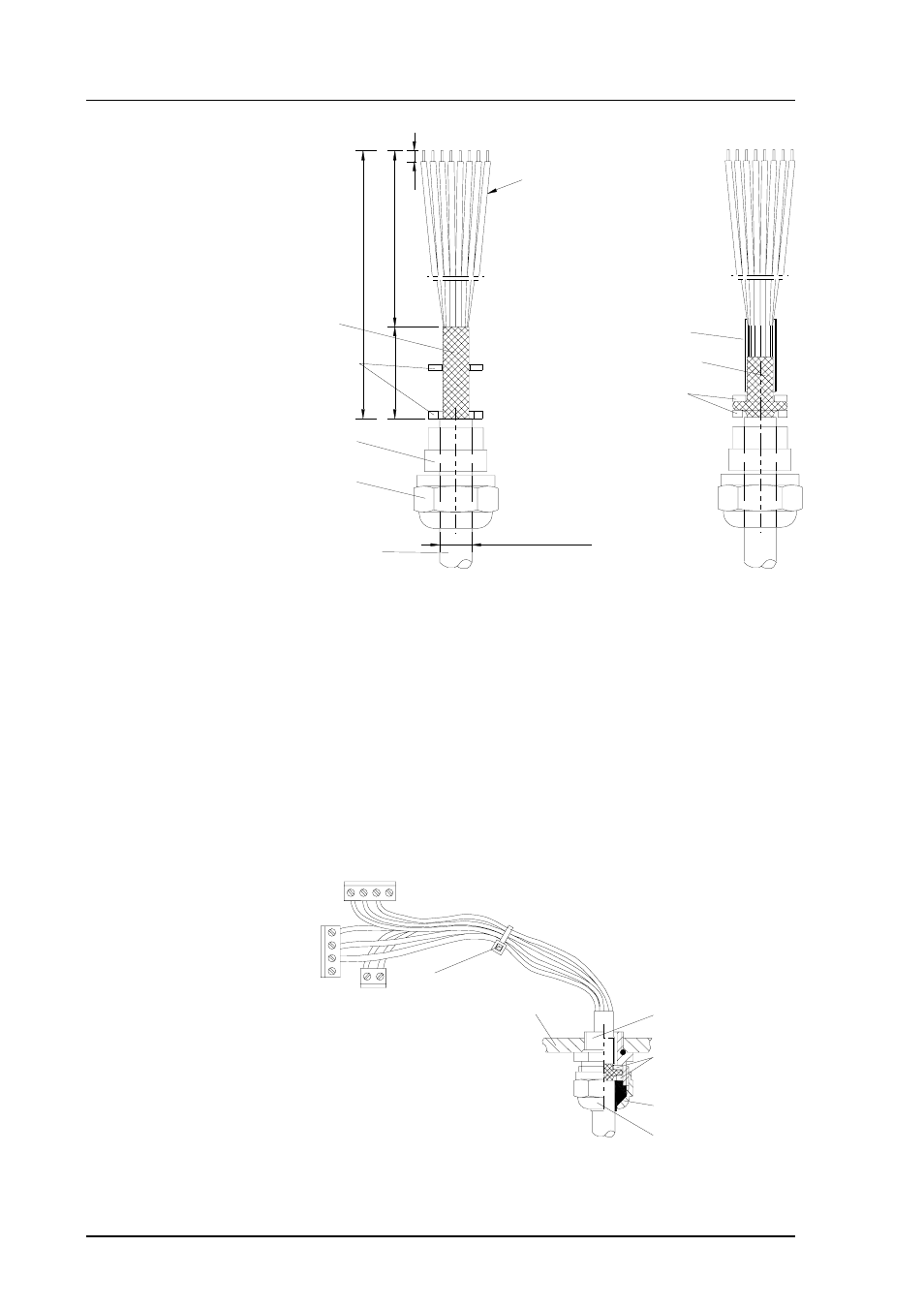 Secure the braid with a shielding tube, Tighten the nut | Vaisala HMP260 User Manual | Page 18 / 118