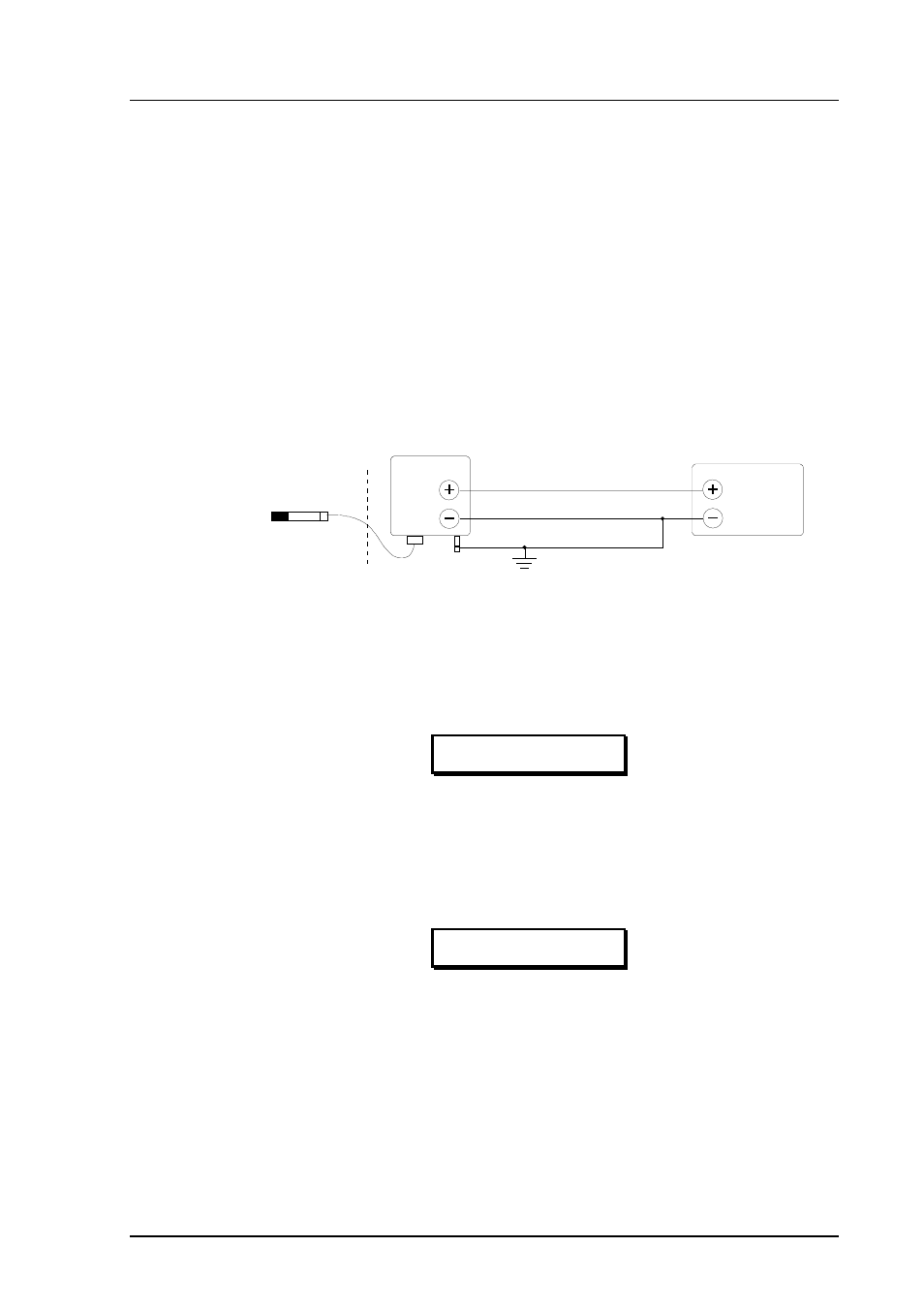 Electrical connections, Warning, Caution | Vaisala HMP260 User Manual | Page 19 / 118