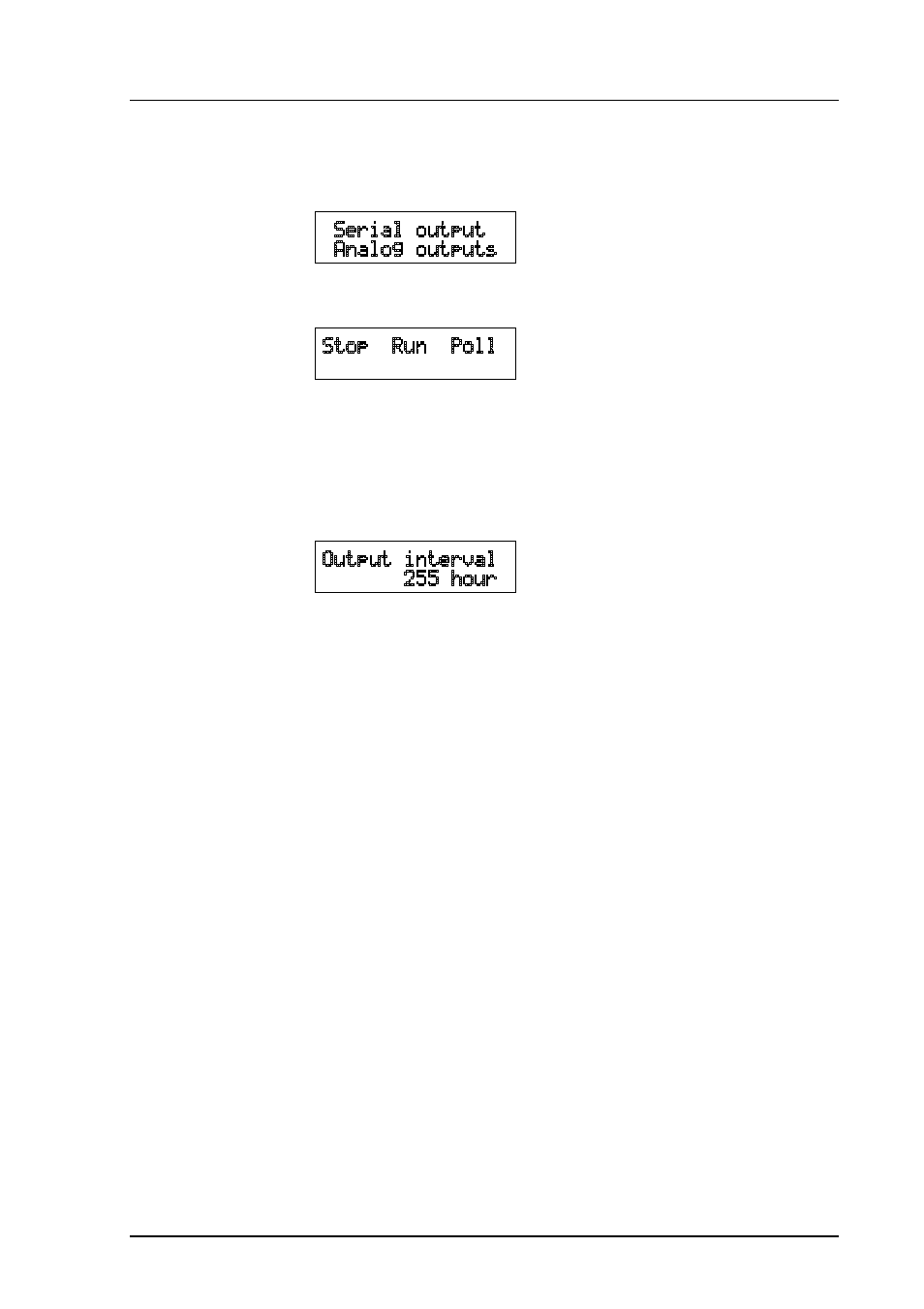 1 setting the serial interface operation mode, 7 others, 1 setting the measurement integration time | Vaisala HMP260 User Manual | Page 35 / 118
