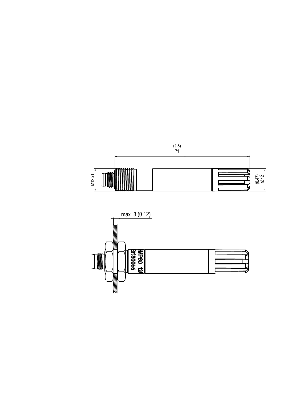 Installation, Dimensions for hmp60, hmp110 and hmp110t, Chapter 3, installation | Chapter 3 | Vaisala HMP110 User Manual | Page 23 / 71