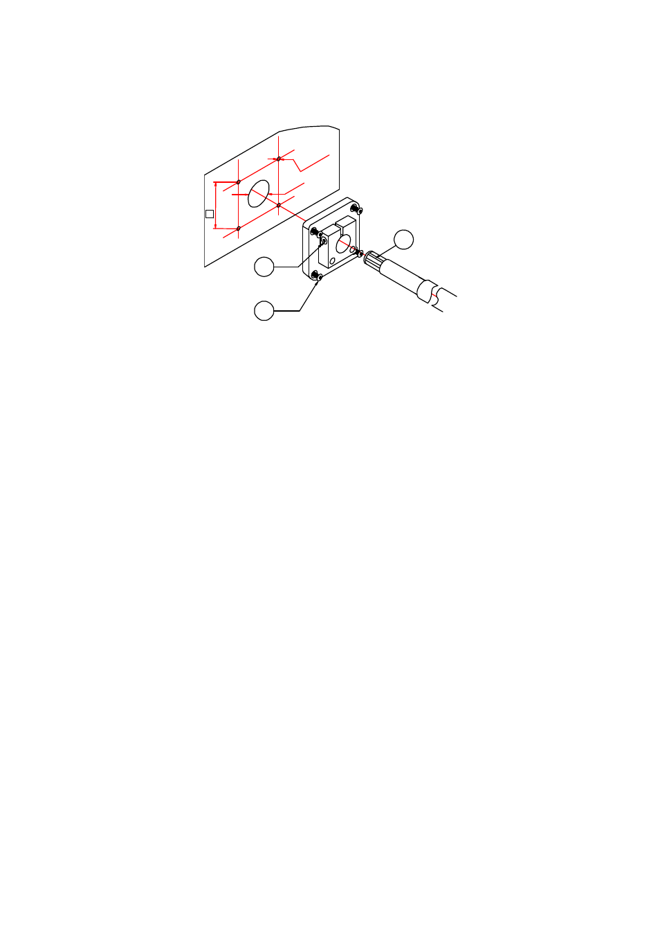 Drilling instructions for duct installation kit | Vaisala HMT100 User Manual | Page 21 / 52