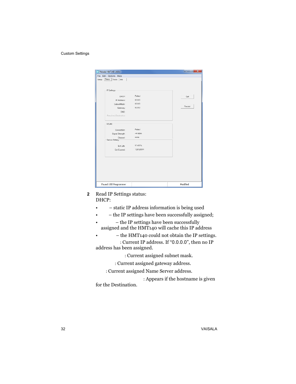 Vaisala HMT140 User Manual | Page 40 / 76