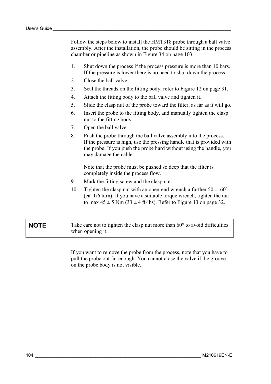 Vaisala HMT310 User Manual | Page 104 / 105