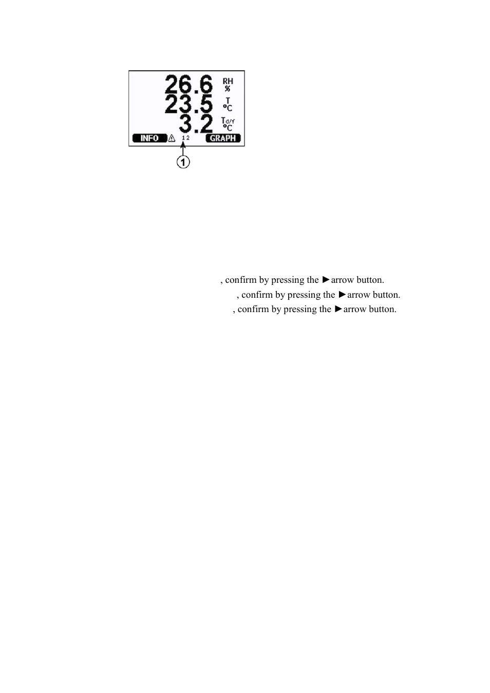 Rsel, Figure 65, Relay indicators on display | Vaisala HMT330 User Manual | Page 132 / 209