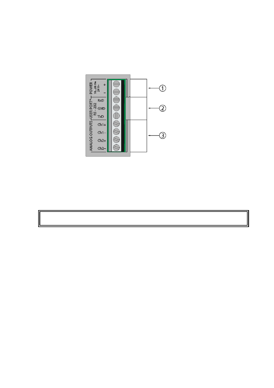 Signal and power supply wiring, Figure 20, Screw terminal block on motherboard | Vaisala HMT330 User Manual | Page 39 / 209