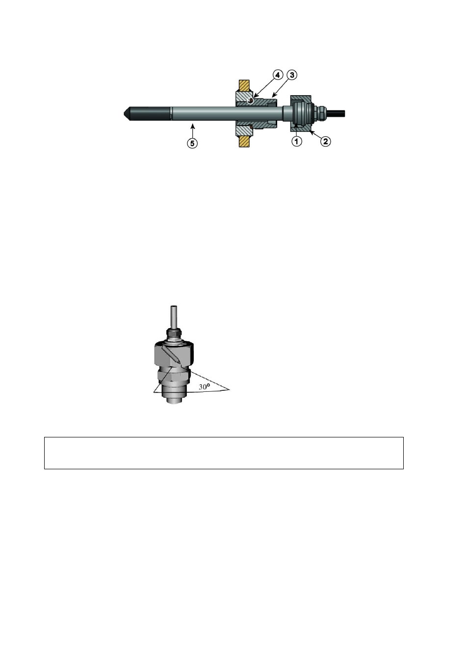 Figure 25, Hmt344 probe, Figure 26 | Tightening the nut | Vaisala HMT330 User Manual | Page 46 / 209