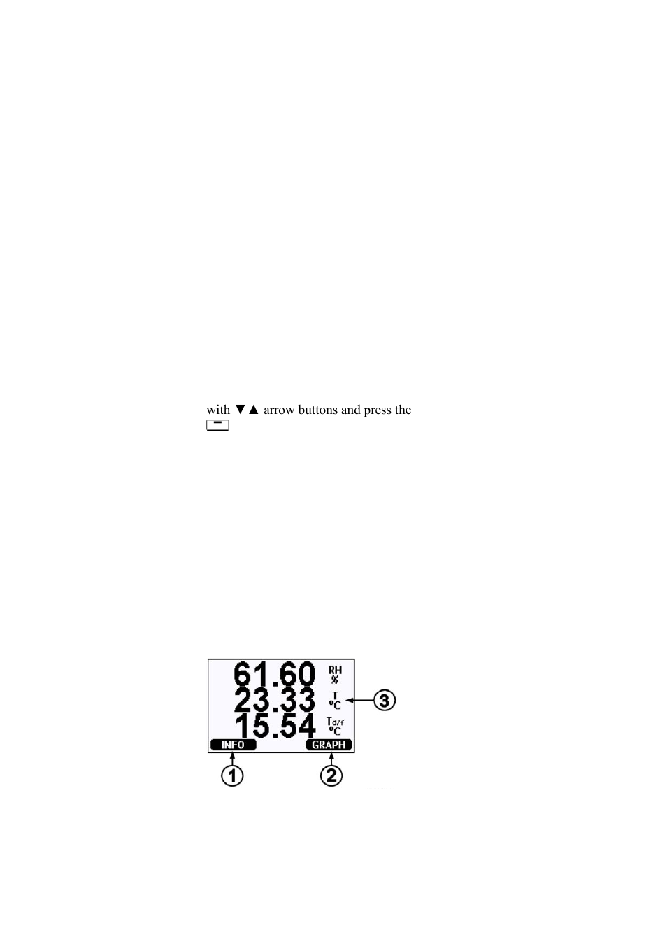 Operation, Getting started, Display/keypad (optional) | Basic display, Chapter 4, Figure 43, Chapter 4, operation, c | Vaisala HMT330 User Manual | Page 69 / 209