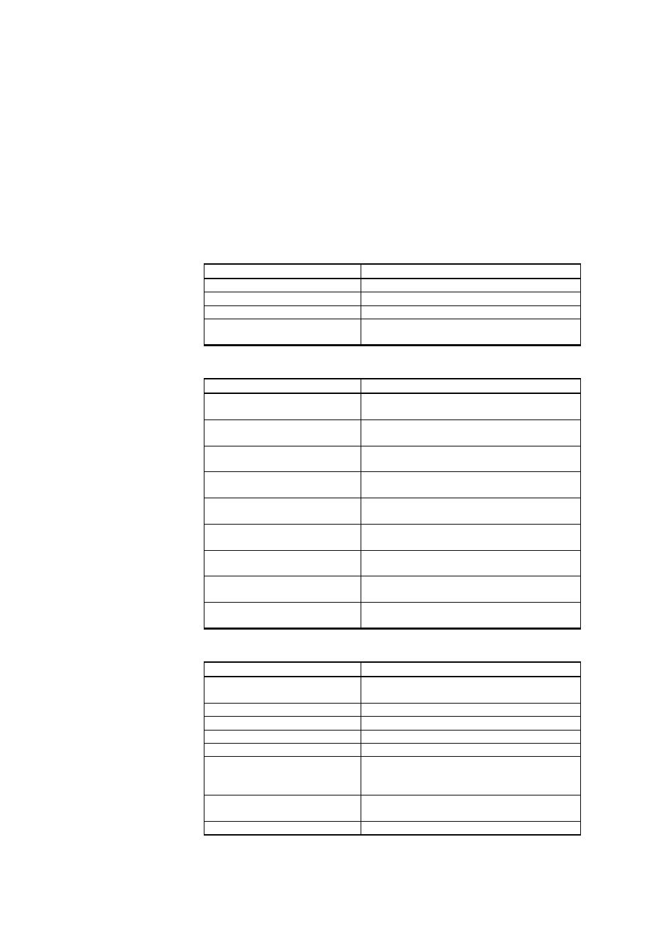 List of serial commands, Table 18, Measurement commands | Table 19, Communication commands, Table 20, Formatting commands, List of serial commands on pa | Vaisala HMT330 User Manual | Page 95 / 209