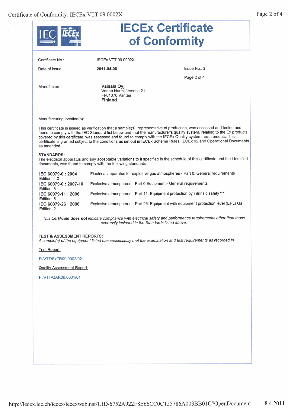 Vaisala HMT360 User Manual | Page 39 / 63
