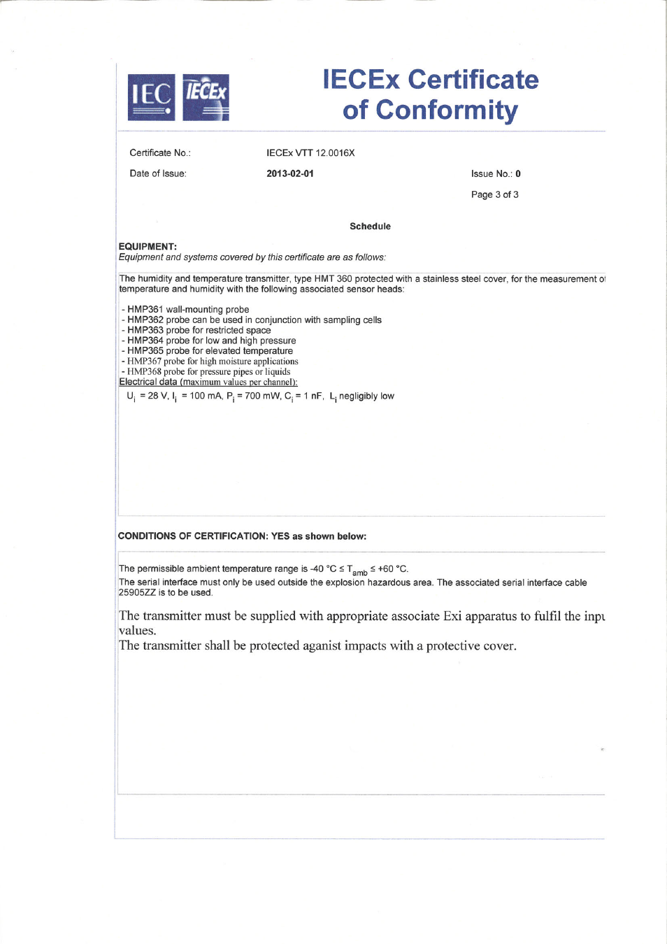 Vaisala HMT360 User Manual | Page 44 / 63