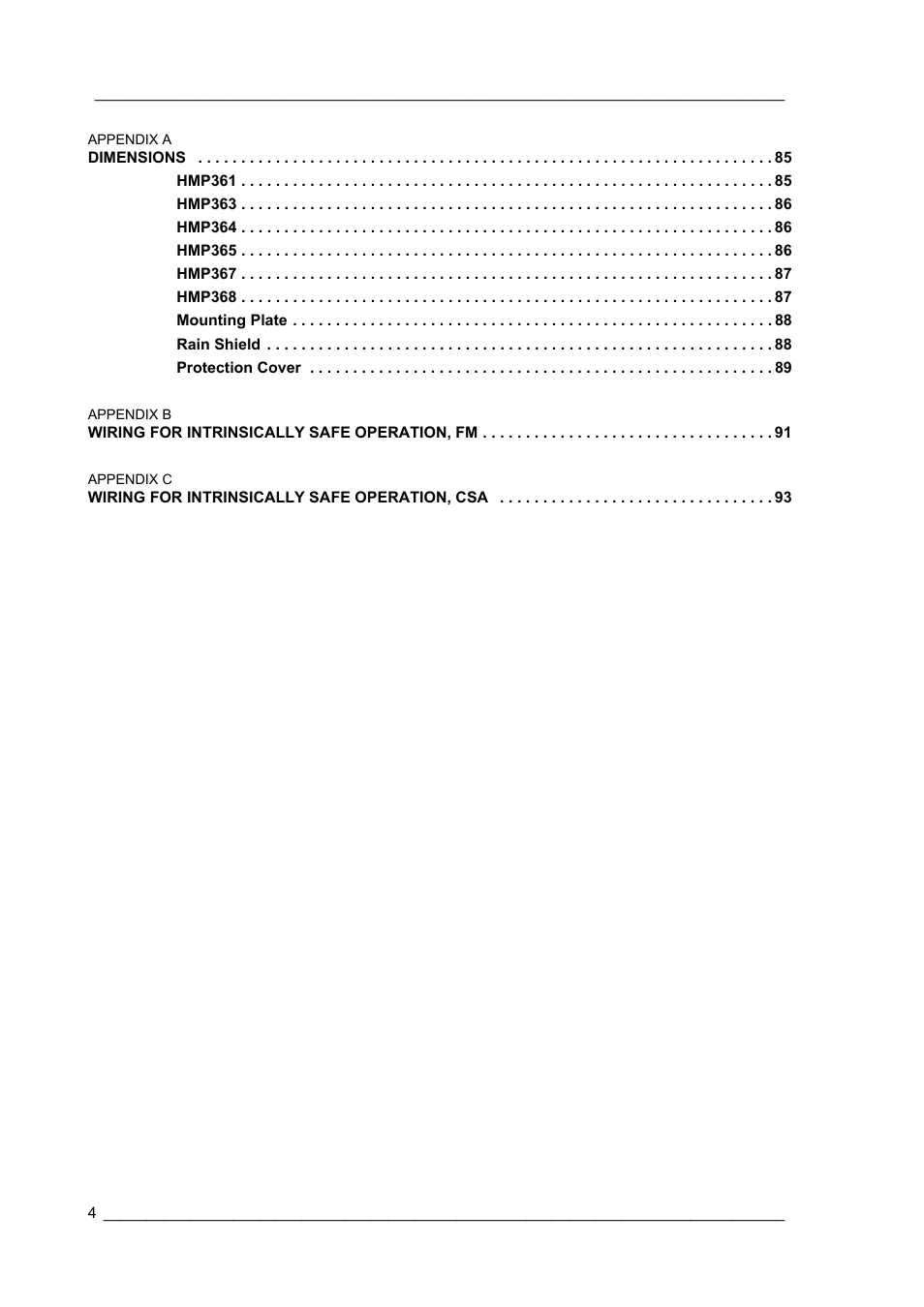 Vaisala HMT360 User Manual | Page 6 / 97