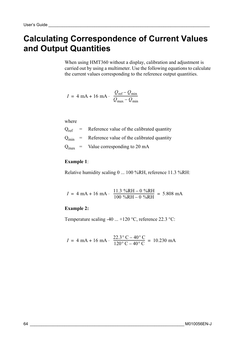 Vaisala HMT360 User Manual | Page 66 / 97