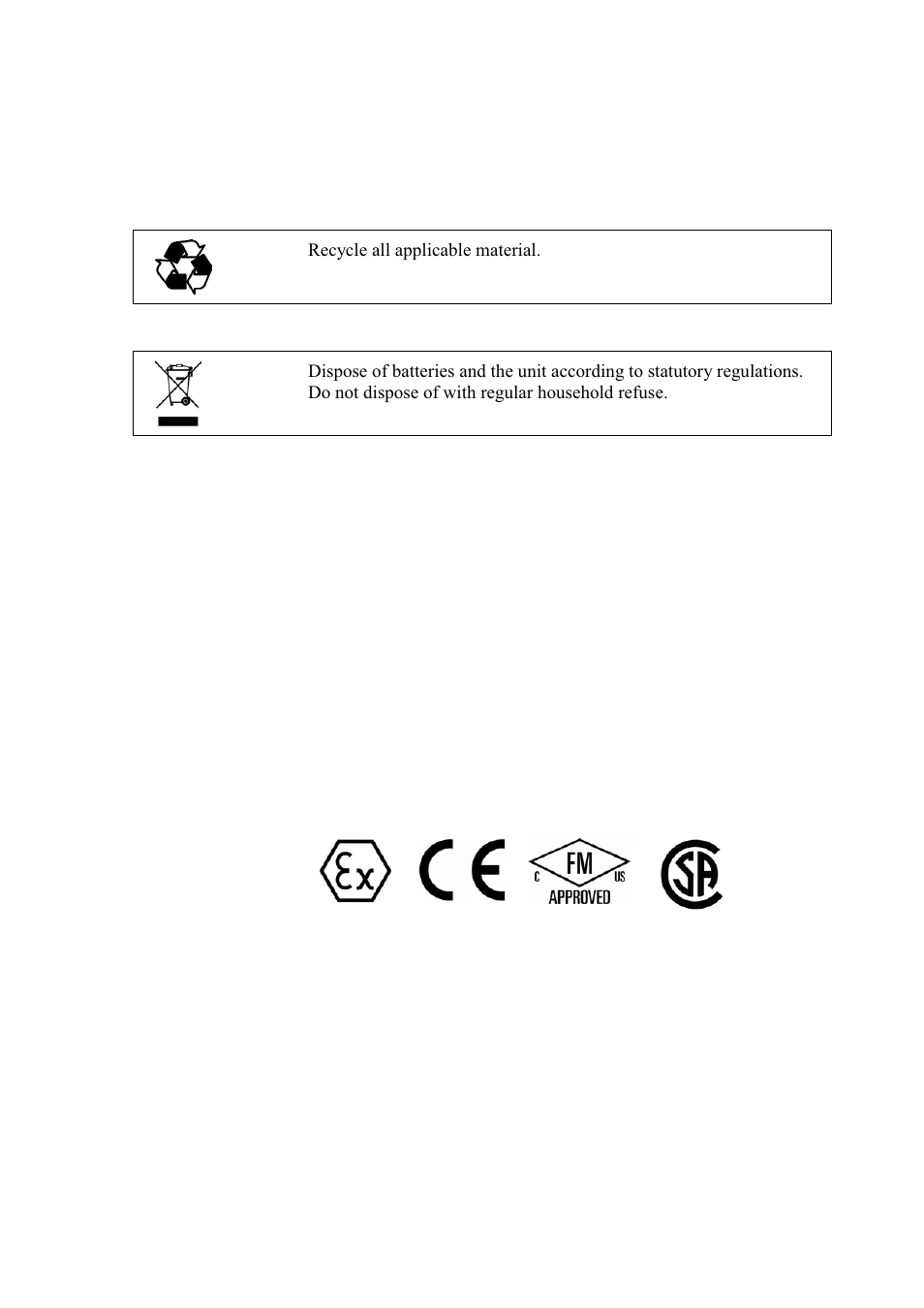 Recycling, Regulatory compliances, Trademarks | Recycling regulatory compliances | Vaisala HMT360N User Manual | Page 15 / 110