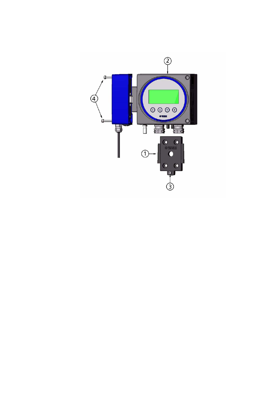 Figure 4, Transmitter mounting, Figure 4 transmitter mounting | Vaisala HMT360N User Manual | Page 24 / 110